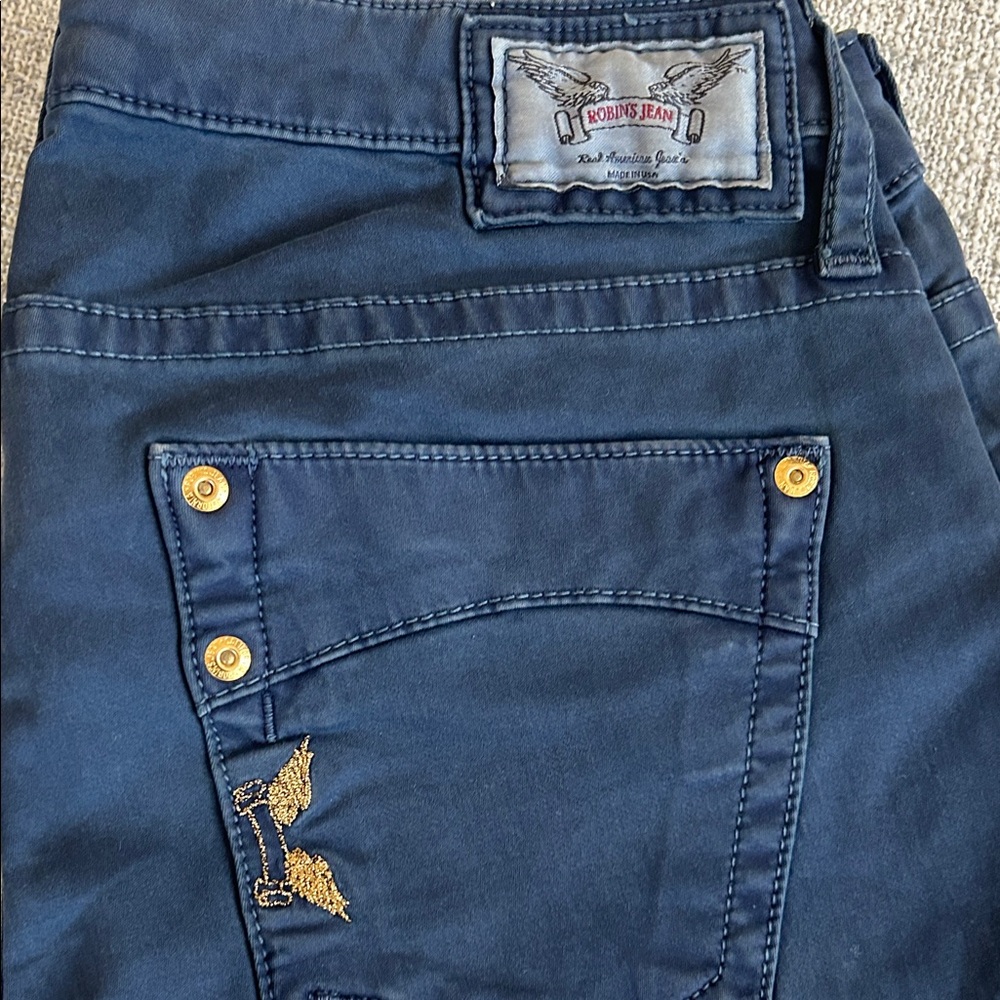 Robin's Jean Dark Blue Women's Jeans - Picture 3 of 7